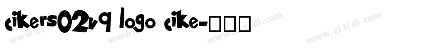cikers02v9 logo cike字体转换